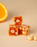 Orangen-Lokum mit Haselnüssen