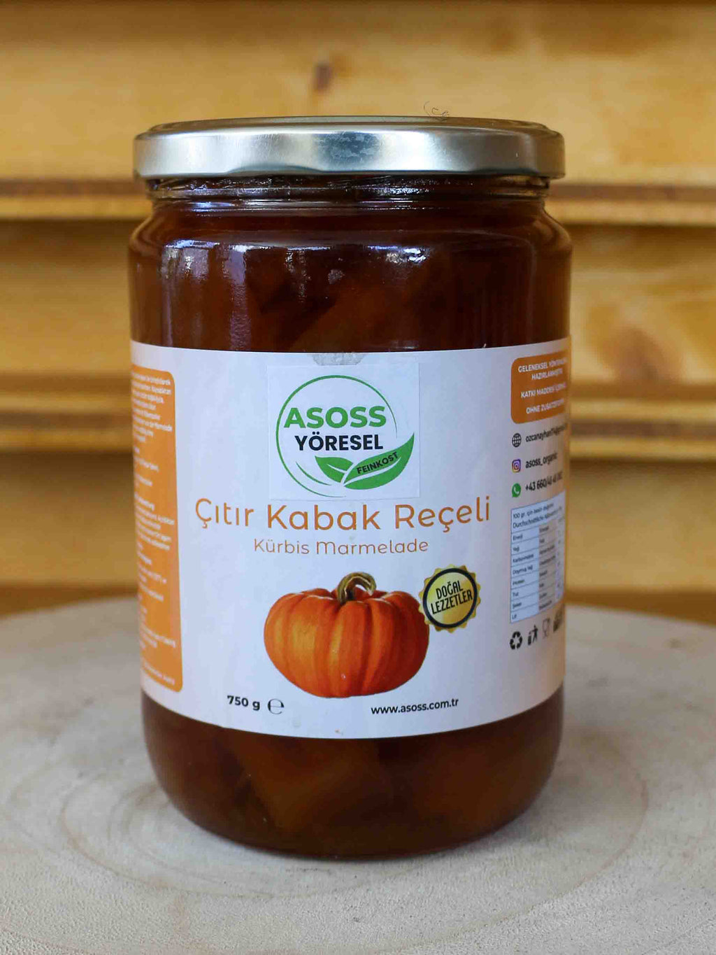 Kürbismarmelade - 750gr