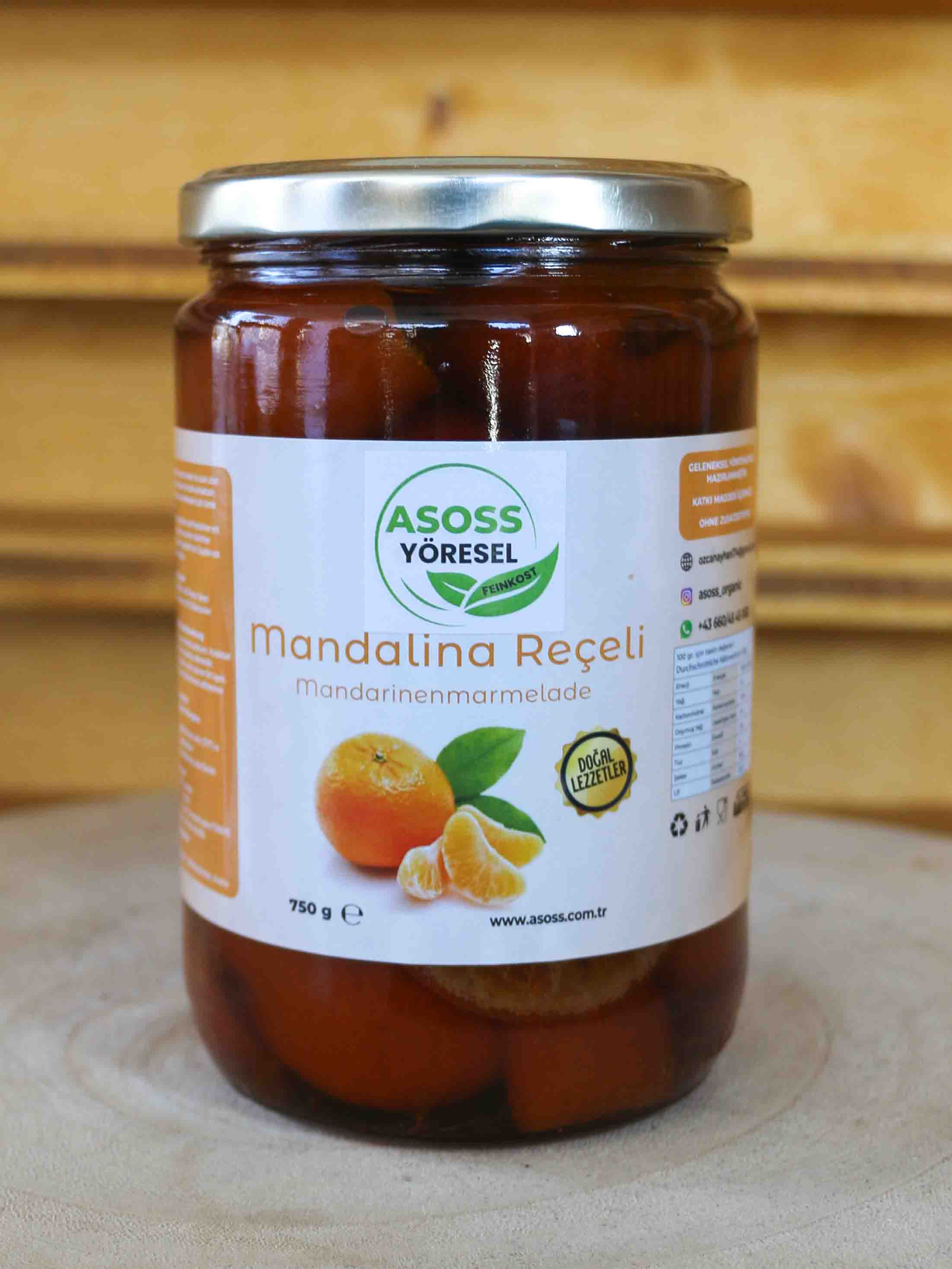 Mandarinenmarmelade - 750gr