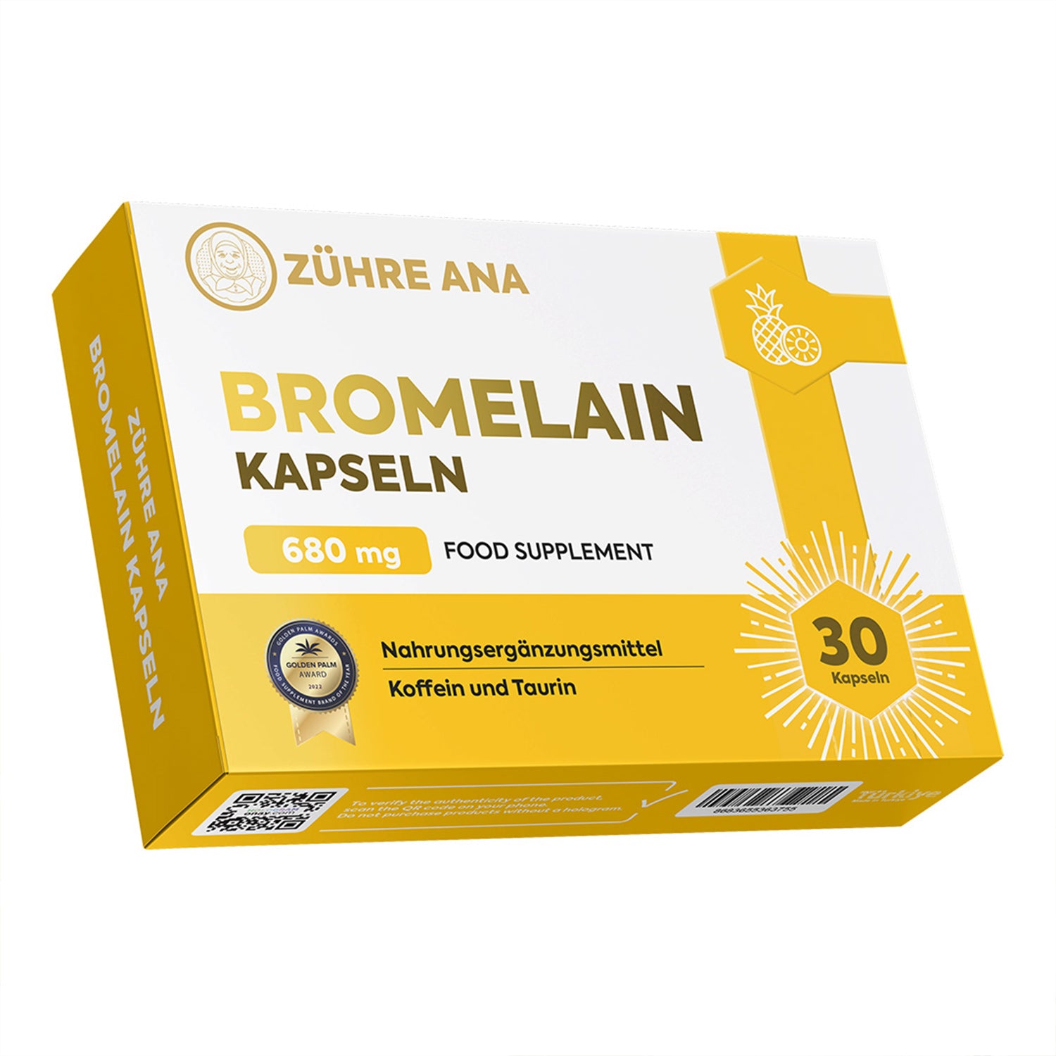 Zühre Ana Bromelain Kapseln