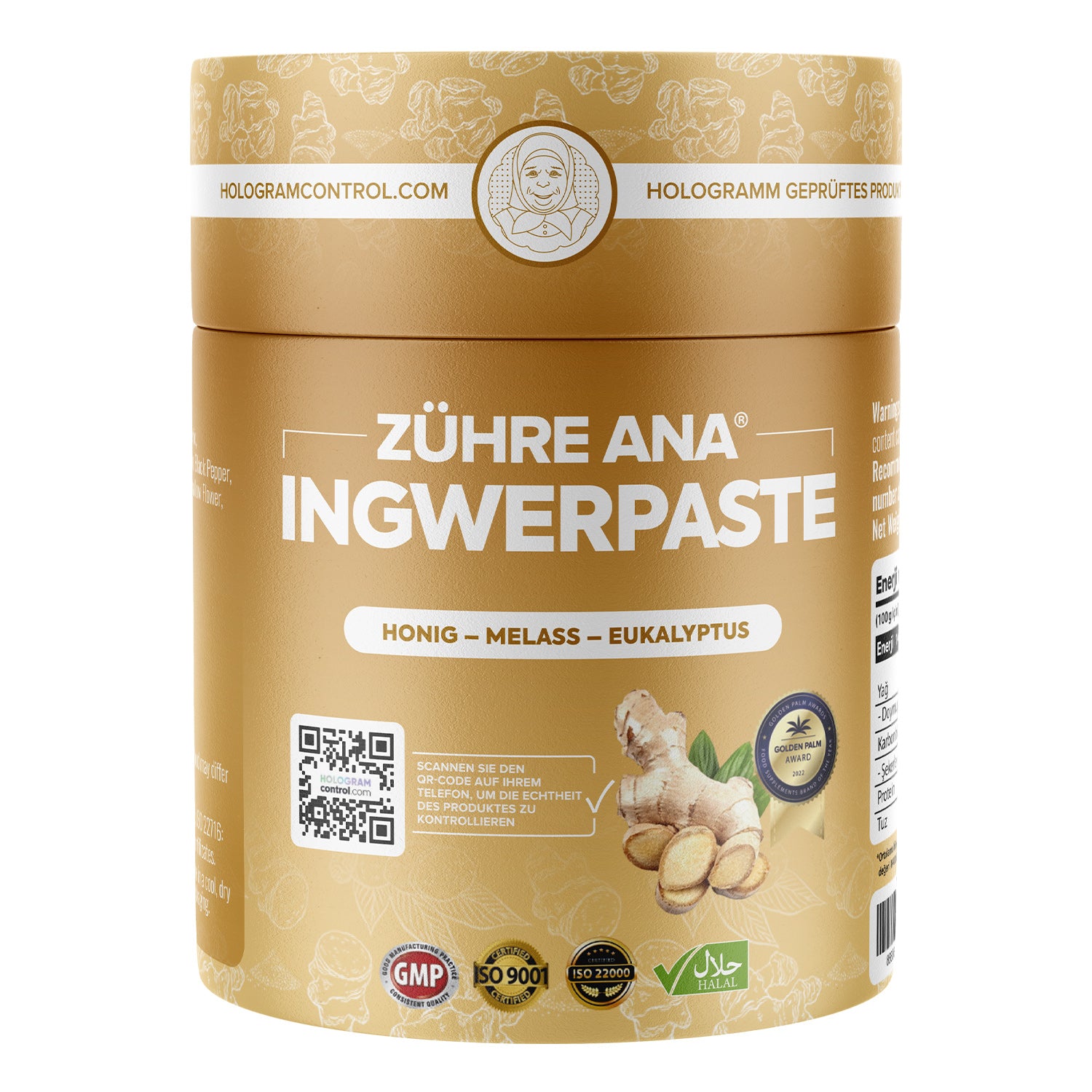 Zühre Ana Ingwerpaste