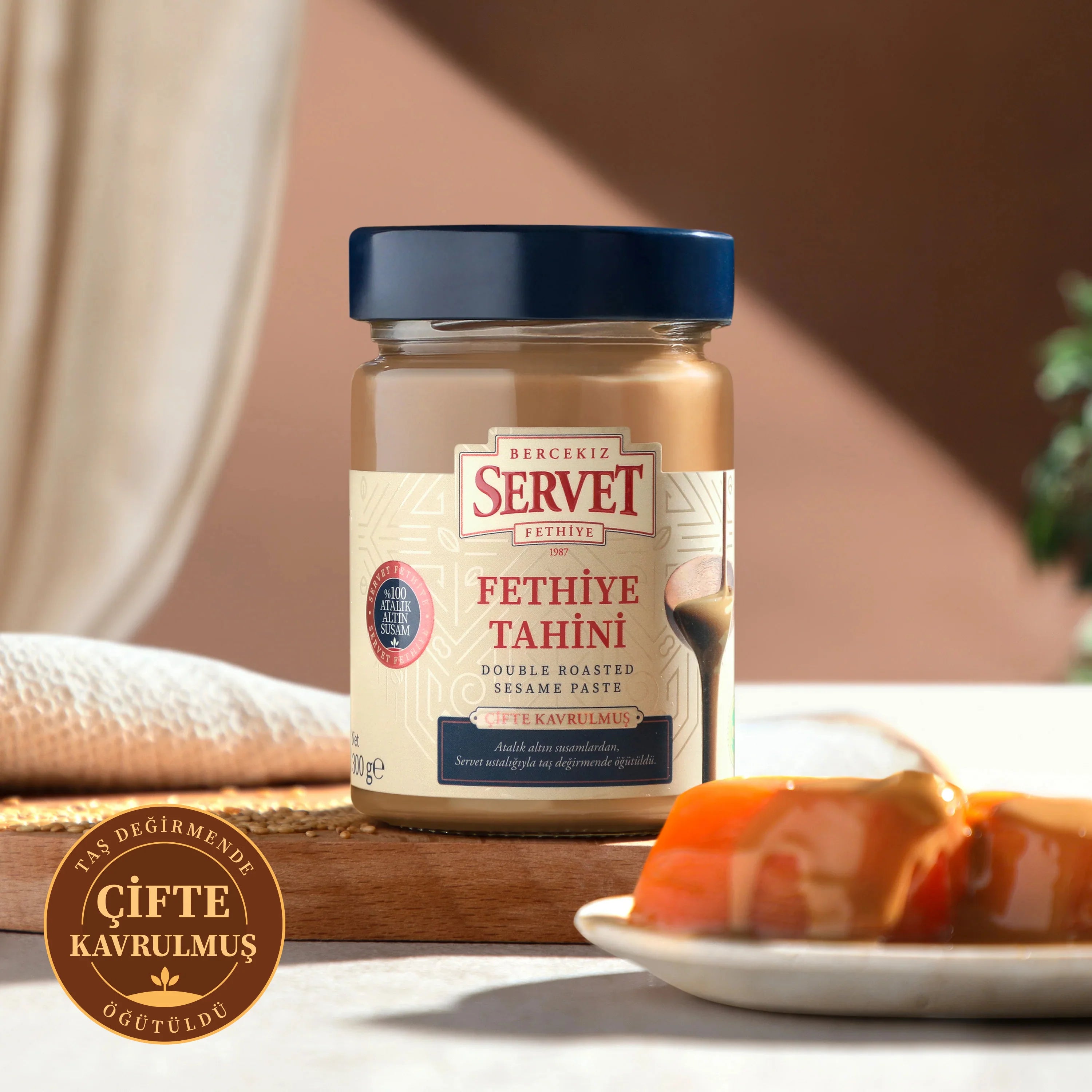 Doppelt gerösteter frischer Tahin 300g