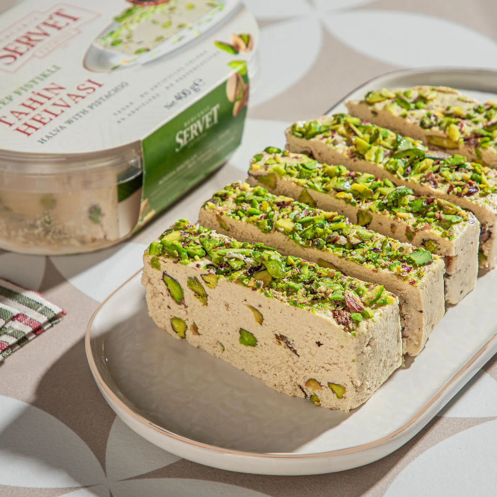 Frische Tahin-Helva mit Pistazien- 400 g