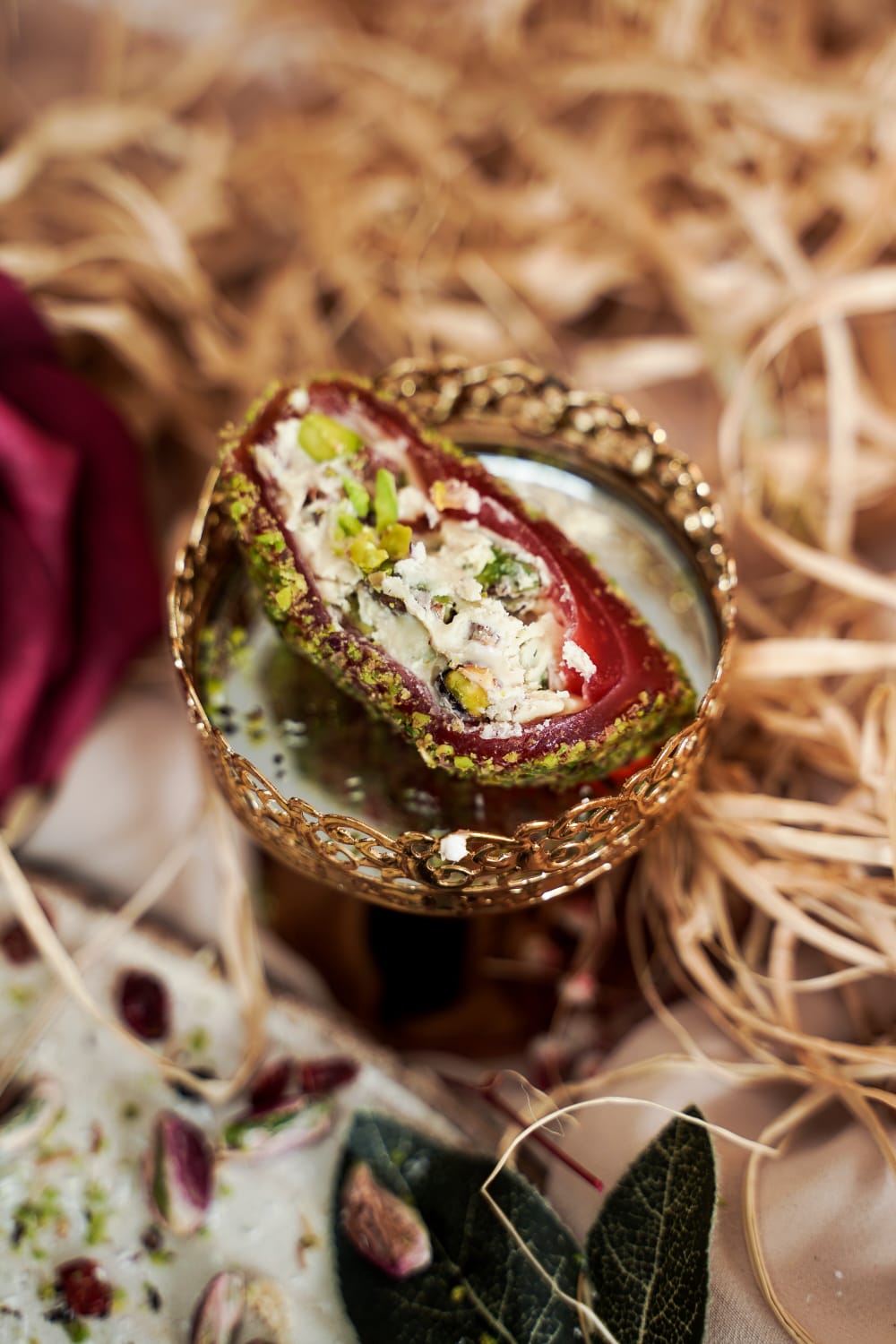 Granatapfel mit Haselnusscreme und Pistazien - Bild 2