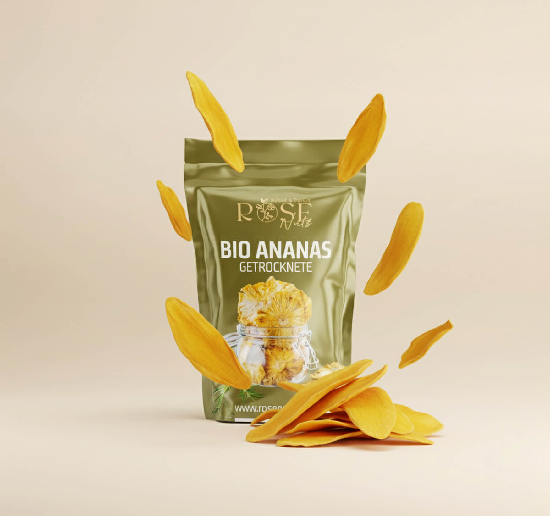 Getrocknete bio Ananas - Bild 2