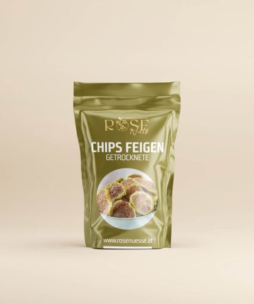 Getrocknete Chips Feigen