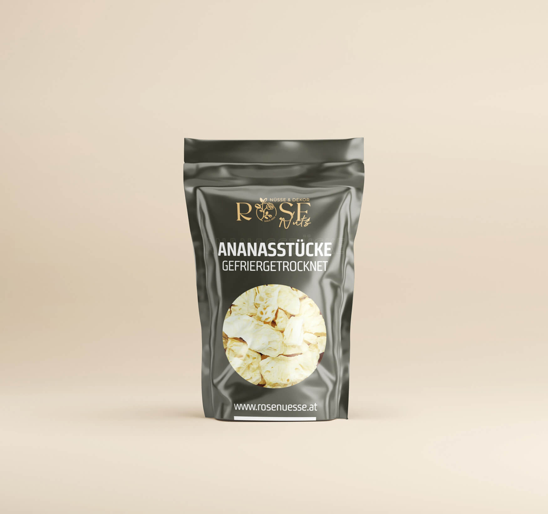 Ananasstücke gefriergetrocknet 60g