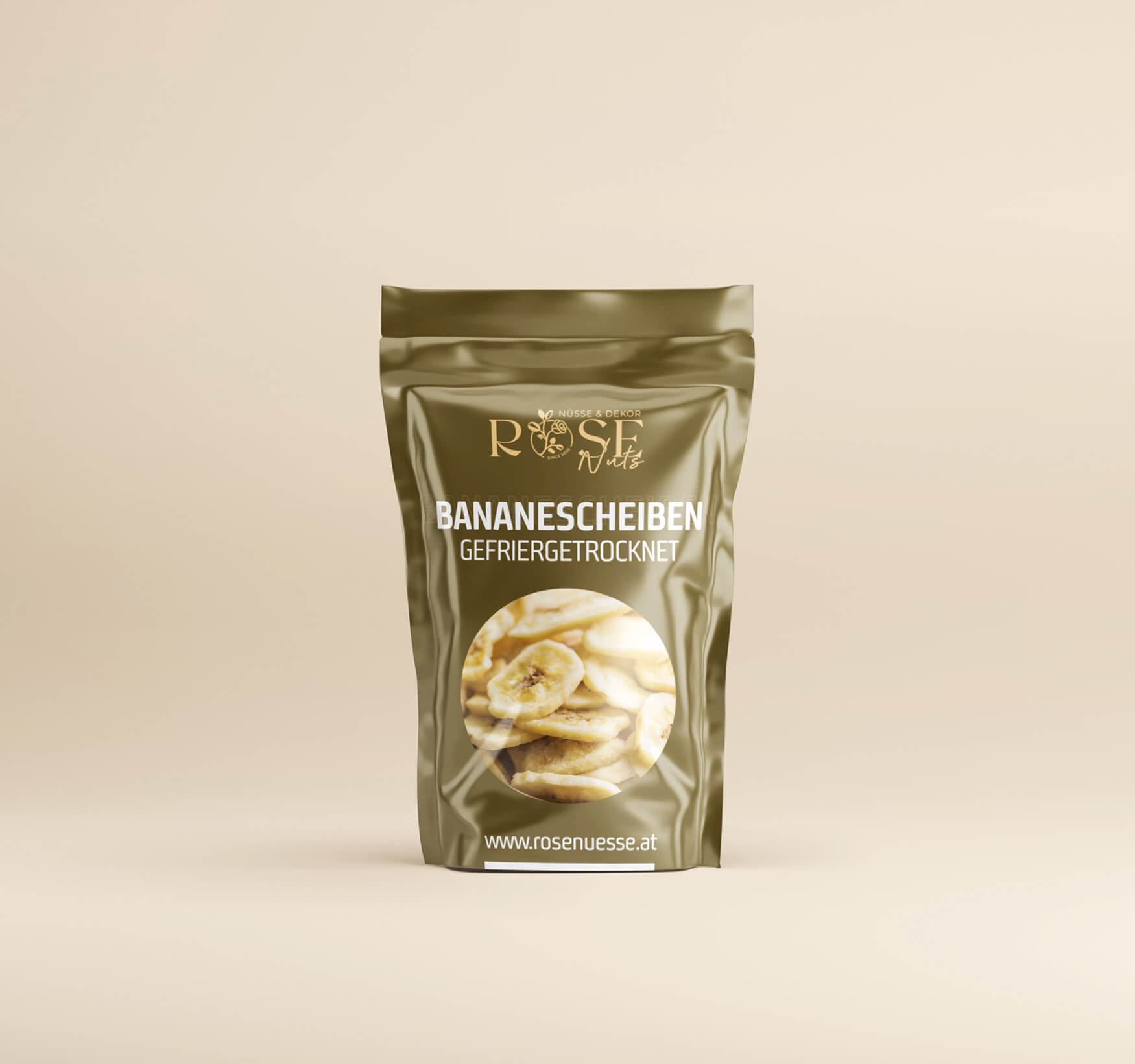 Bananescheiben gefriergetrocknet 40g