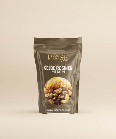 Gelbe Rosinen mit Kern