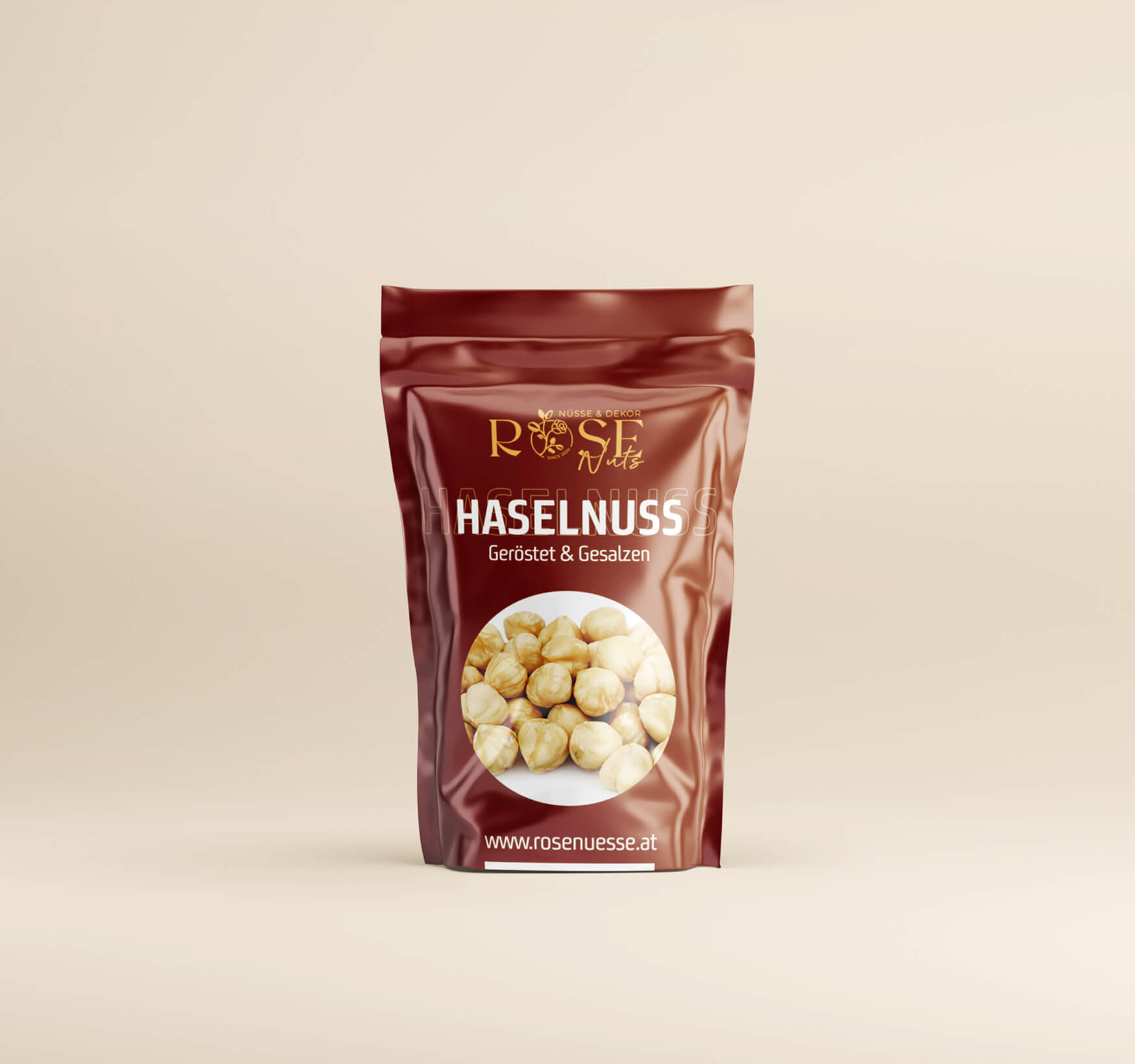 Geröstete Haselnuss