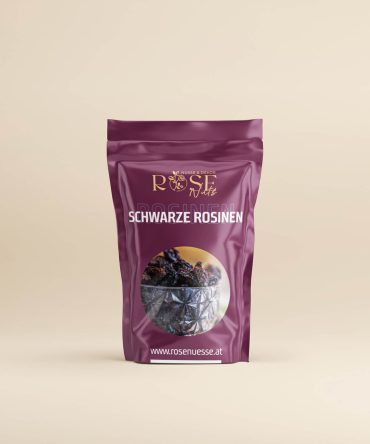 Schwarze Rosinen
