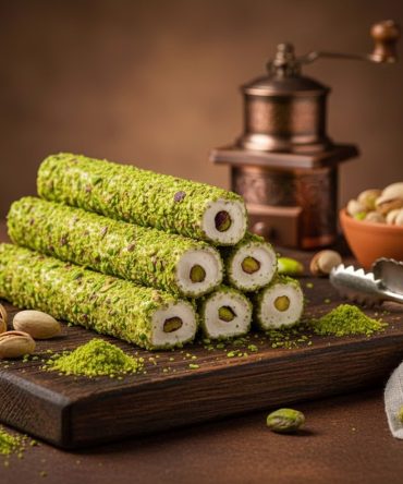 Premium Paşa-Lokum mit Pistazien